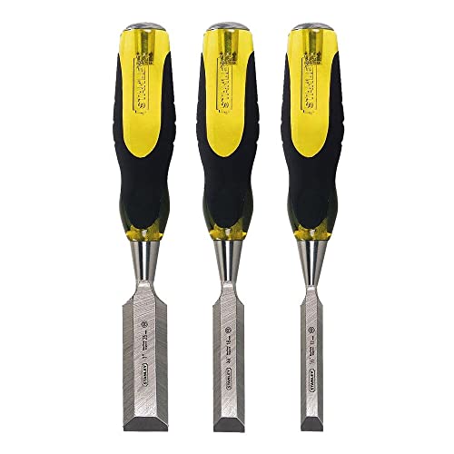 Stanley 16-970 FatMax Short Blade Chisel Set, 3-Piece