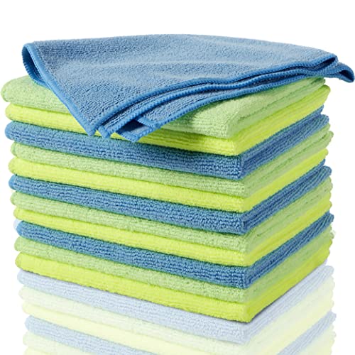 Zwipes 735 Microfiber Towel Cleaning Cloths, 12 Pack