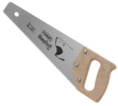 Stanley Hand Tools 15-334 15" 9 TPI SharpTooth™ Hand Saw
