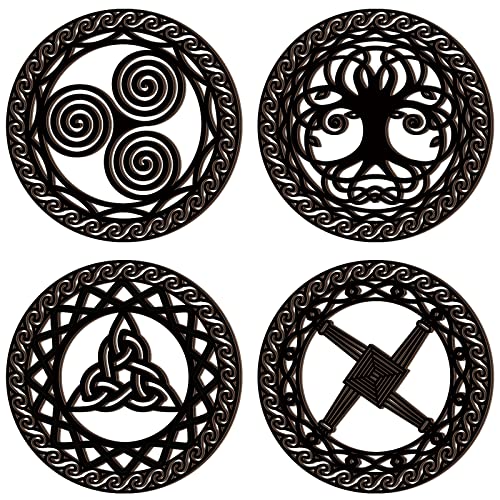 Celtic Symbol Wall Decor - Wood Sacred Geometry