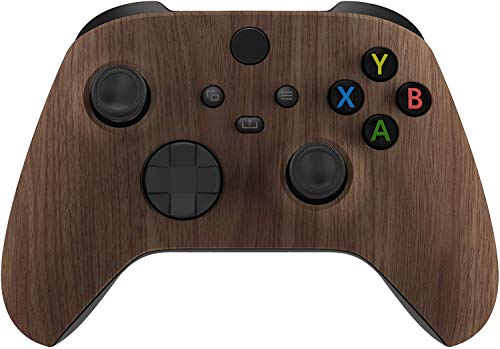 Custom Controllerzz Wireless Controller for Microsoft Xbox Series X/S & Xbox One - Custom Soft Touch Feel - Custom Xbox Series X/S Controller (X/S Wood)