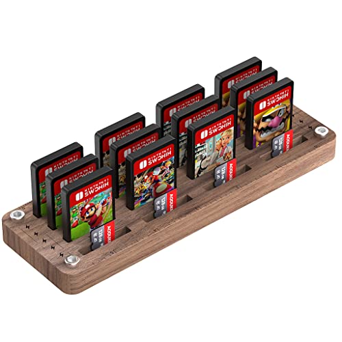 FEIFANZHE Wooden Switch Game Storage Case