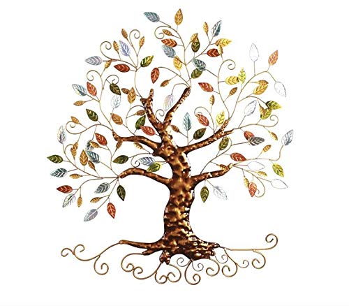 Metal Tree Wall Sculpture, Gold Tree Home DecorTree of Life