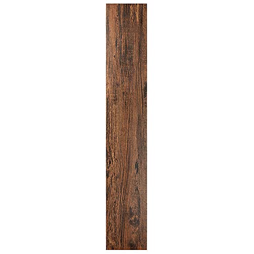 Tivoli II Self Adhesive Vinyl Floor Planks, 10 Pack - 6" x 36", Mahogany - Peel & Stick, DIY Flooring - Natural Wood Grain Feel for Kitchen, Dining Room & Bedrooms by Achim Home Decor